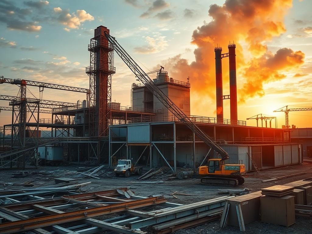 Демонтаж заводов и металлоконструкций: как разобрать правильно, быстро и без сюрпризов